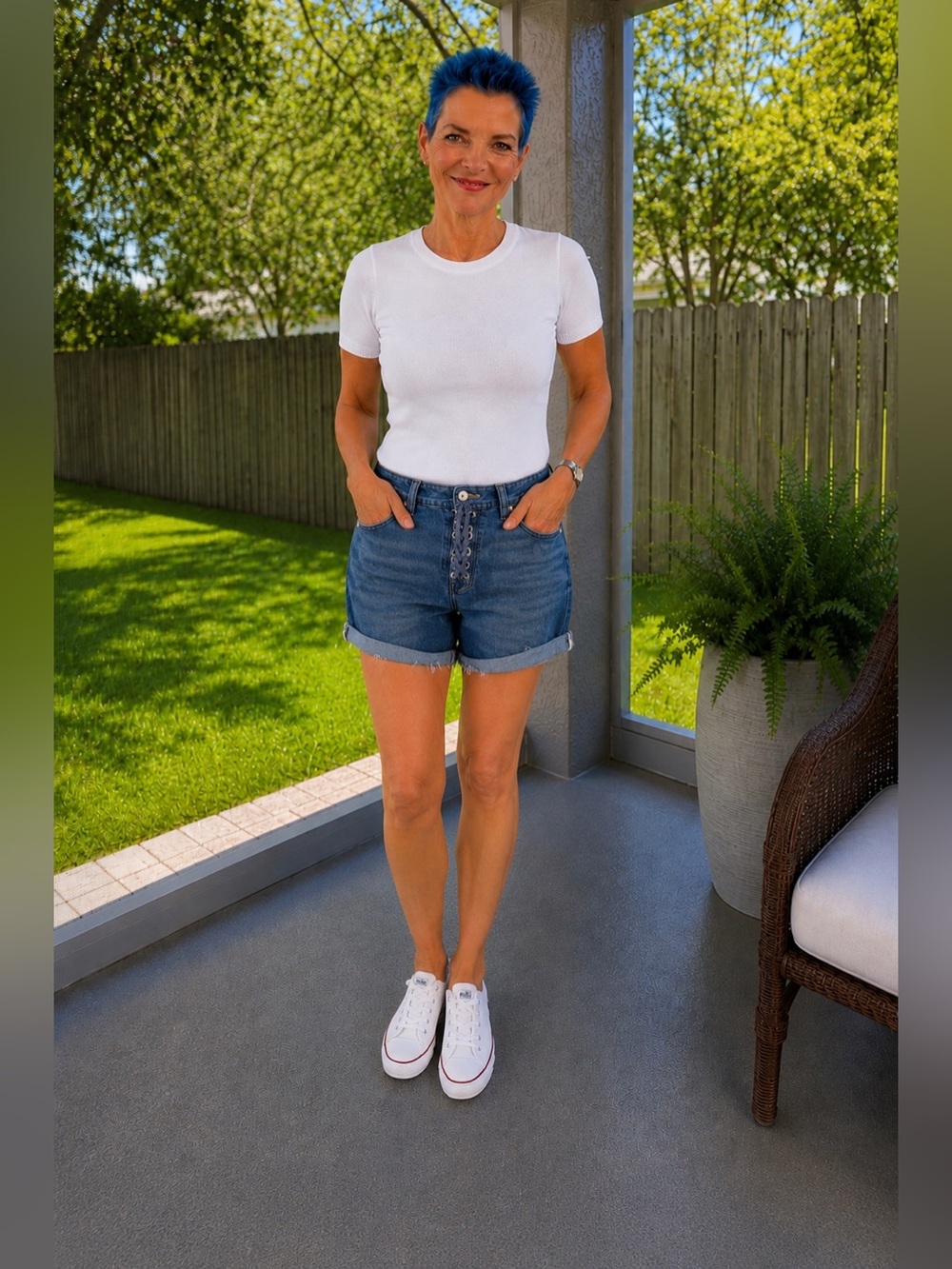 One Teaspoon Super Freaks Lace-Up Denim Shorts Size 26 Low Rise Cuffed Festival